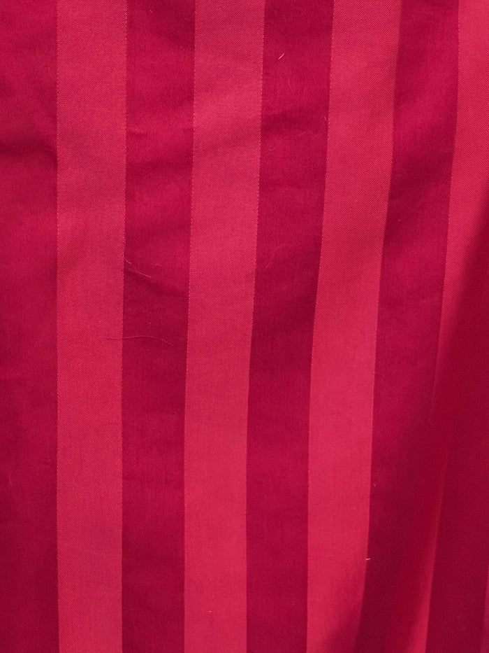 Burgundy Stripe