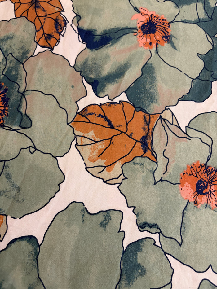 Green Floral