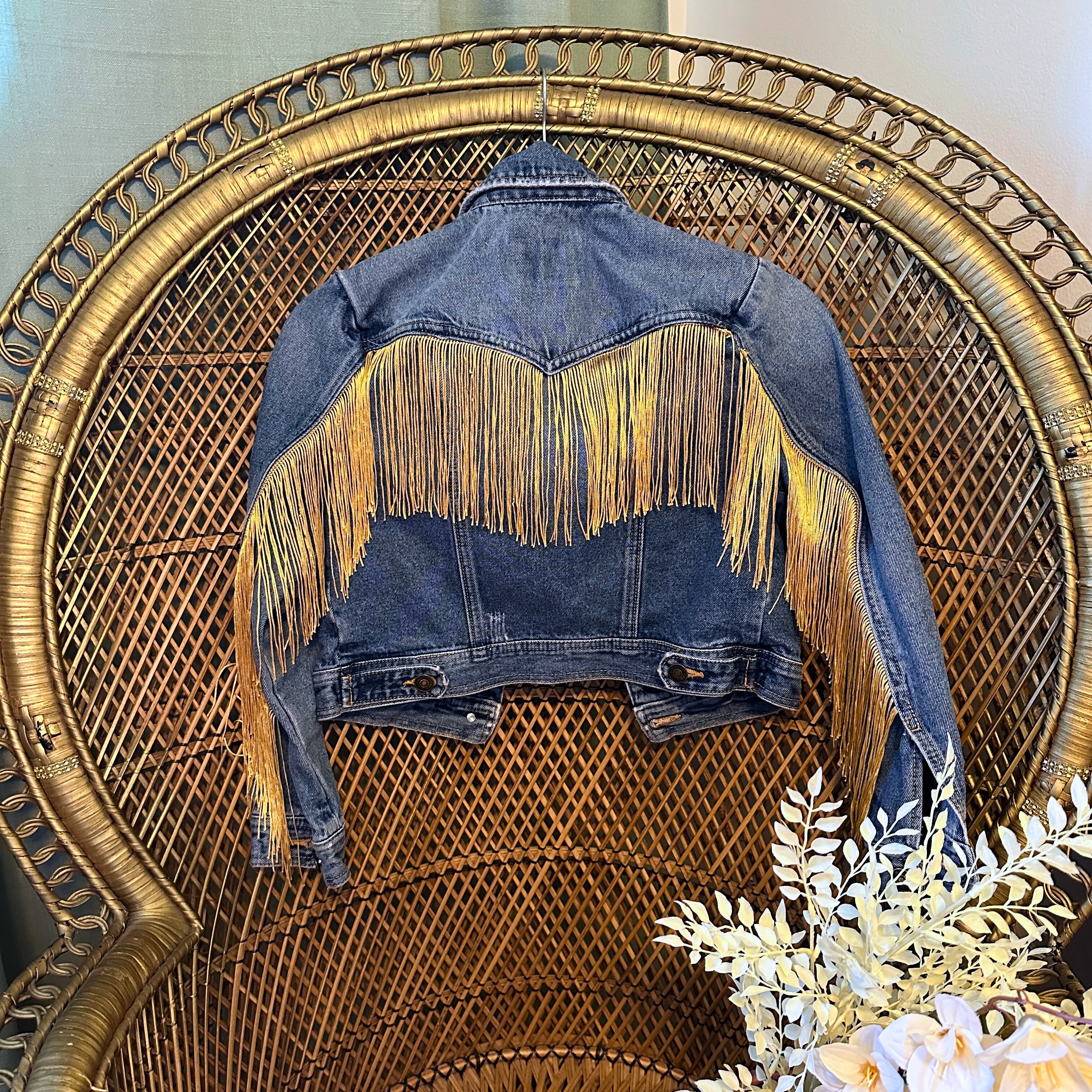 Lexi Fringe Jean Jacket