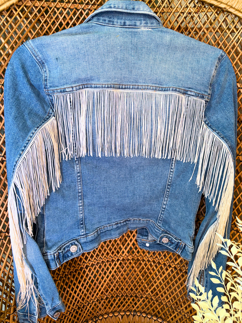 The Lexi Fringe Jean Jacket