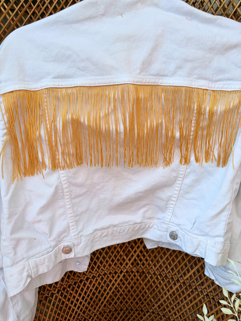 The Lexi Fringe Jean Jacket