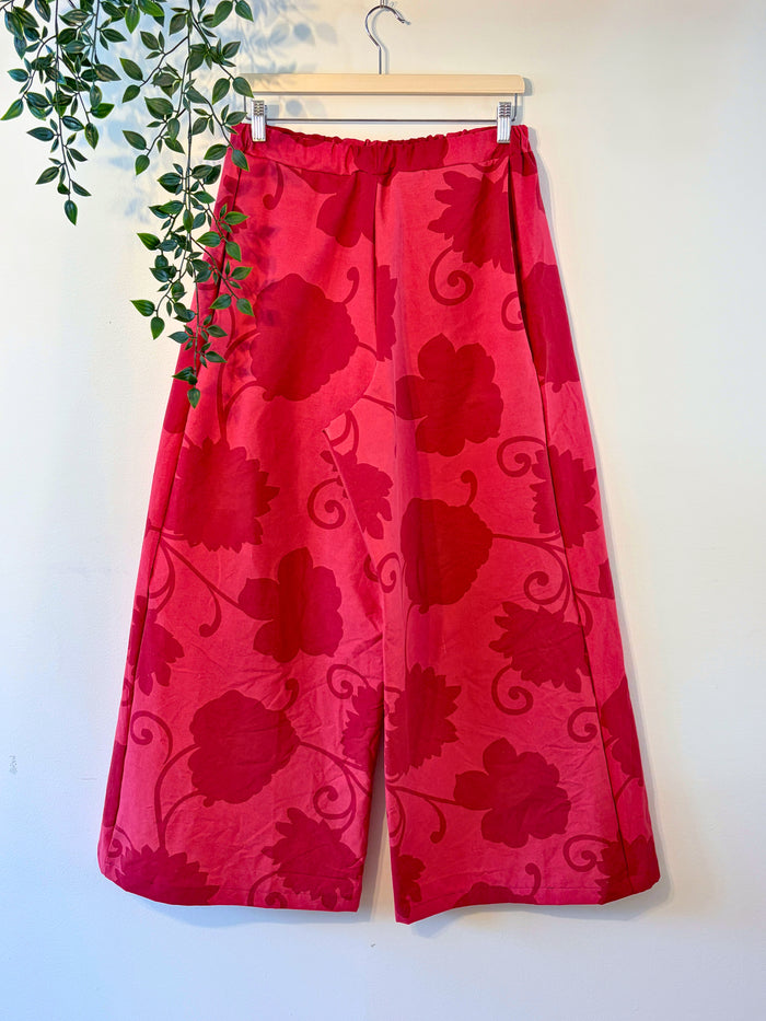 Dark Pink Floral