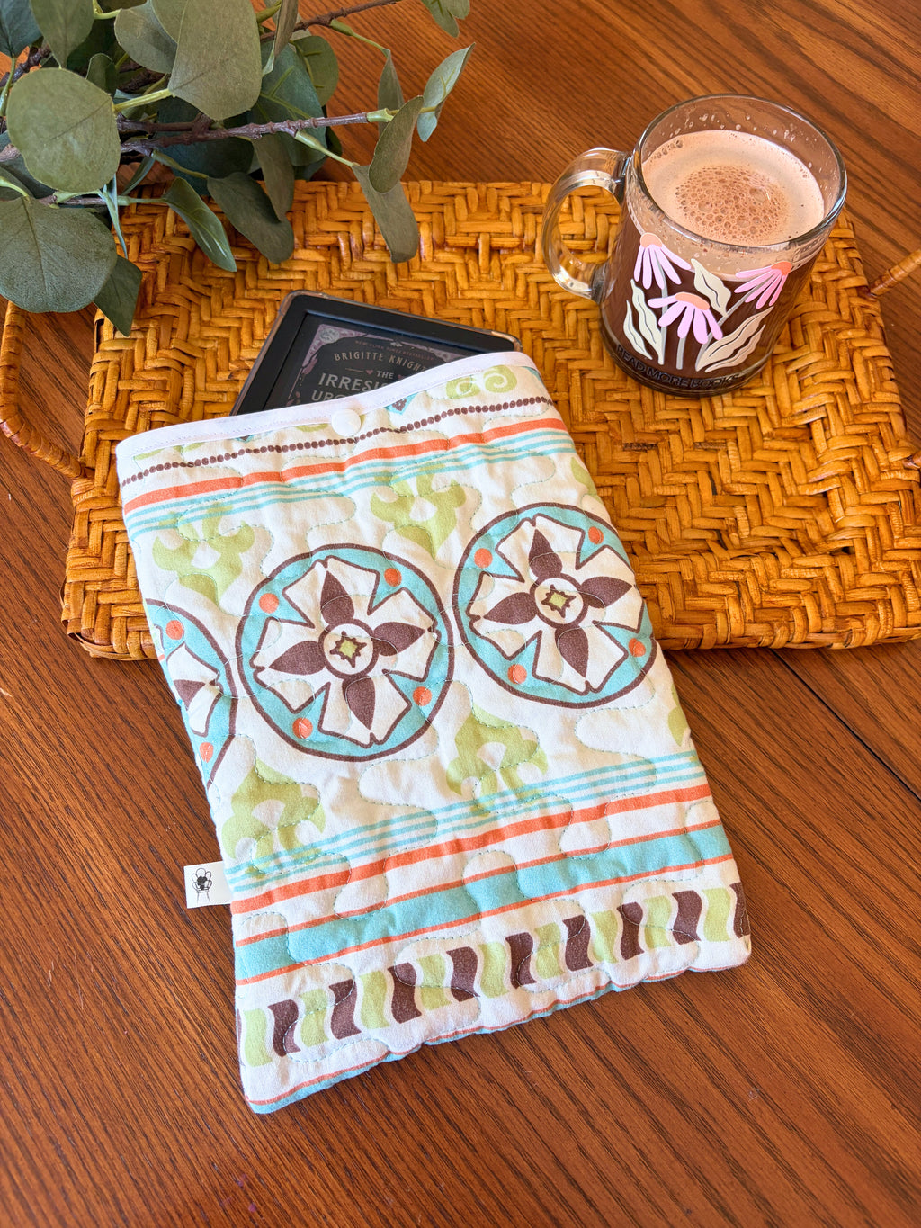 Quilted Adventures Await Book Sleeve