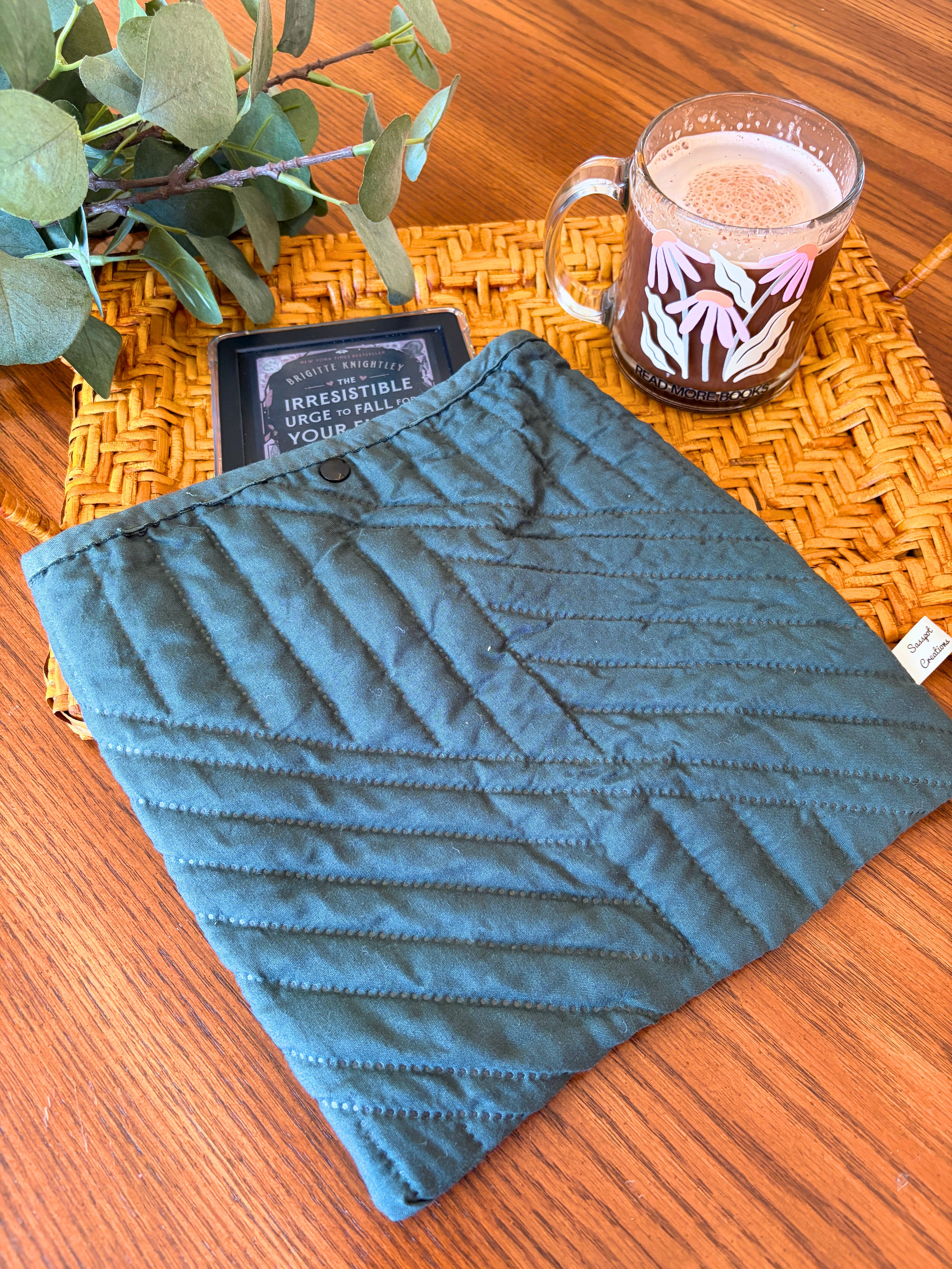 Quilted Adventures Await Book Sleeve