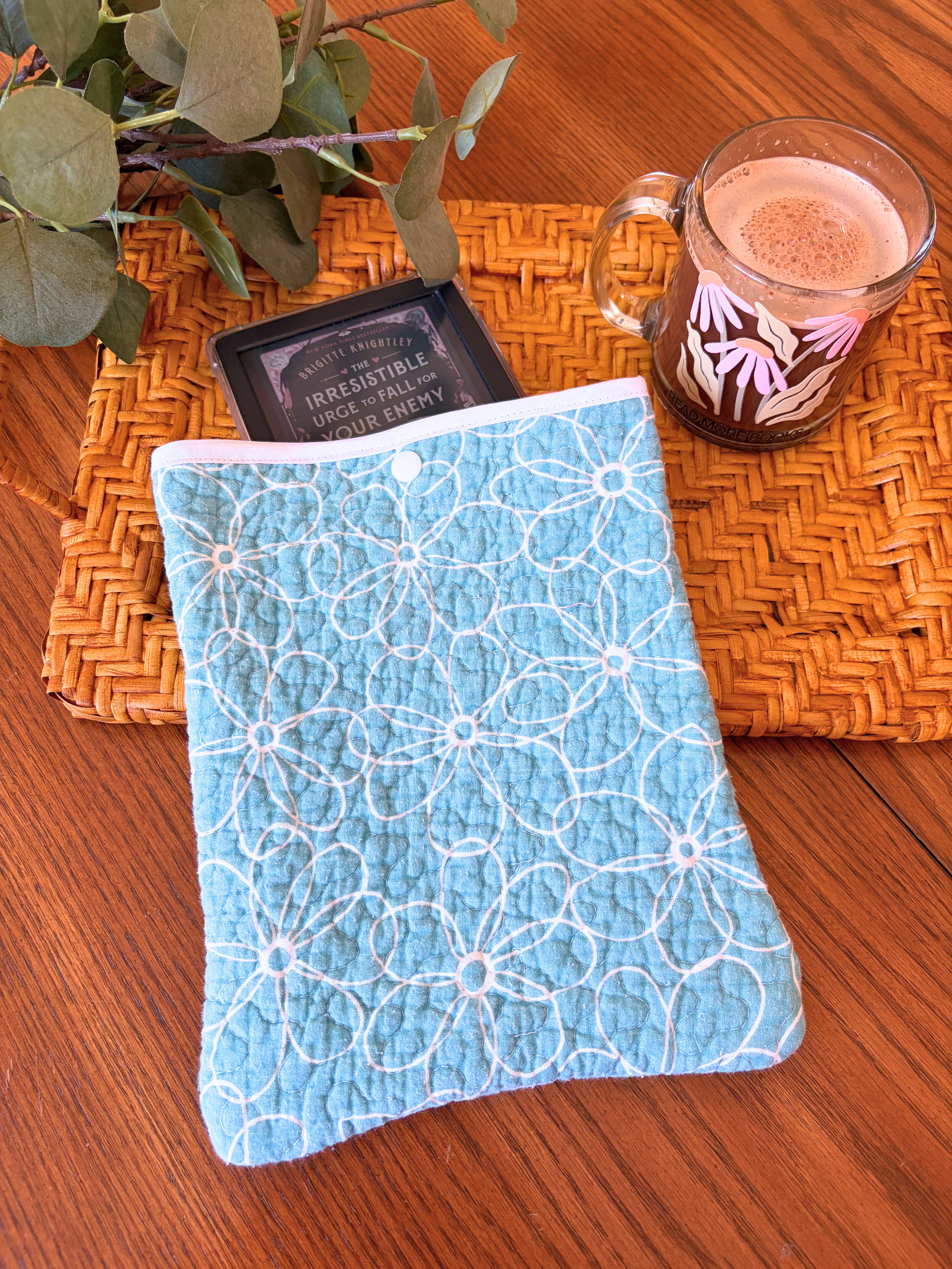 Quilted Adventures Await Book Sleeve