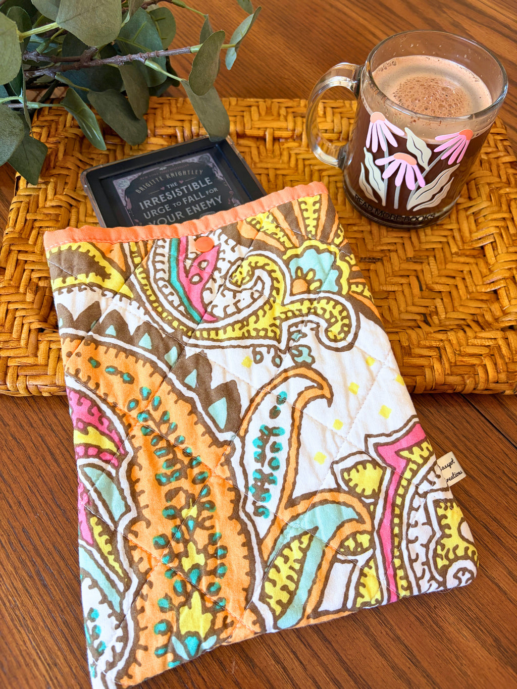 Quilted Adventures Await Book Sleeve