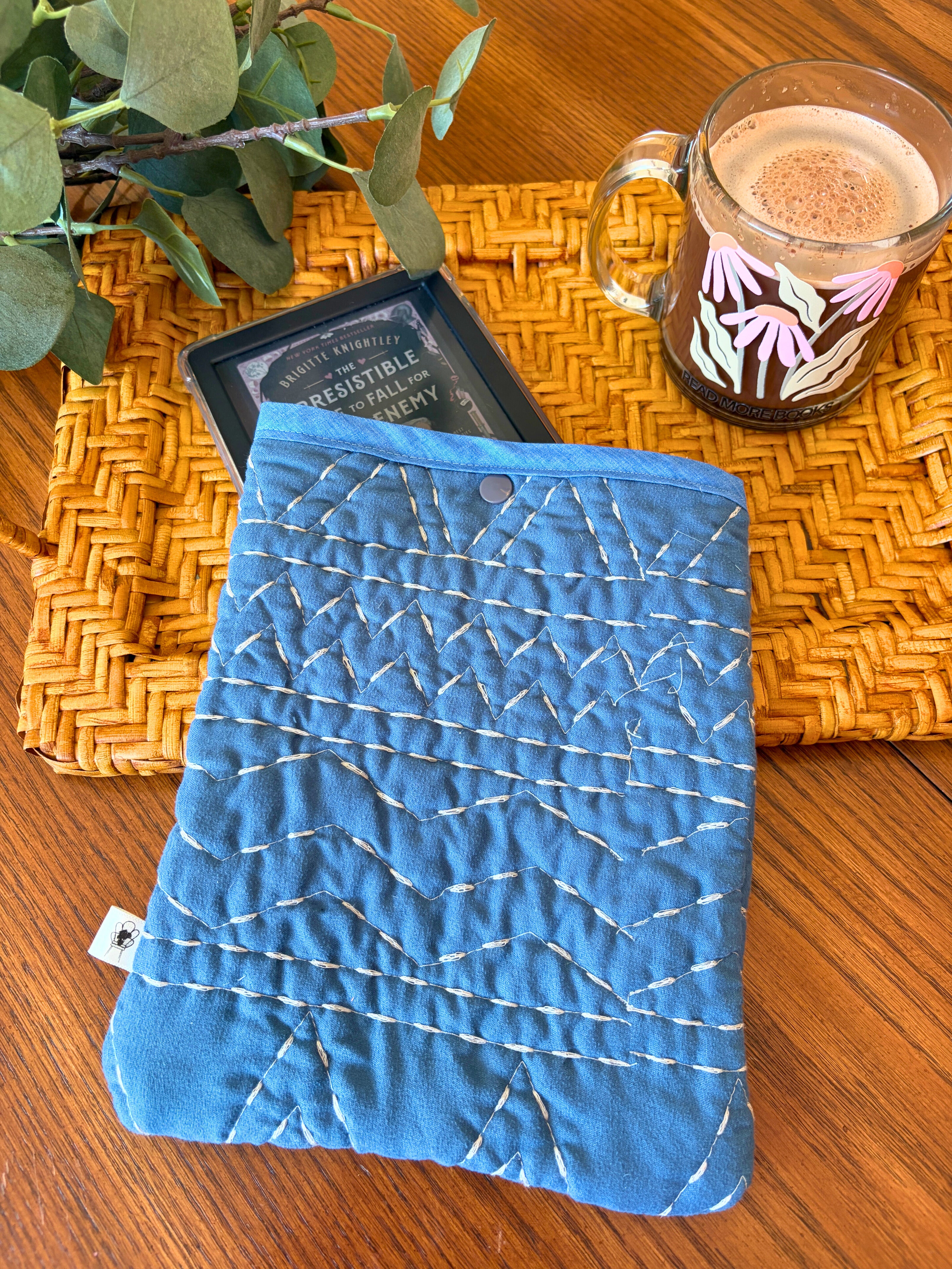Quilted Adventures Await Book Sleeve