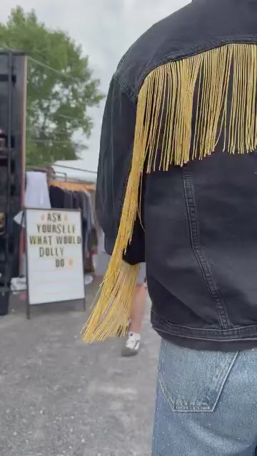 The Lexi Fringe Jean Jacket