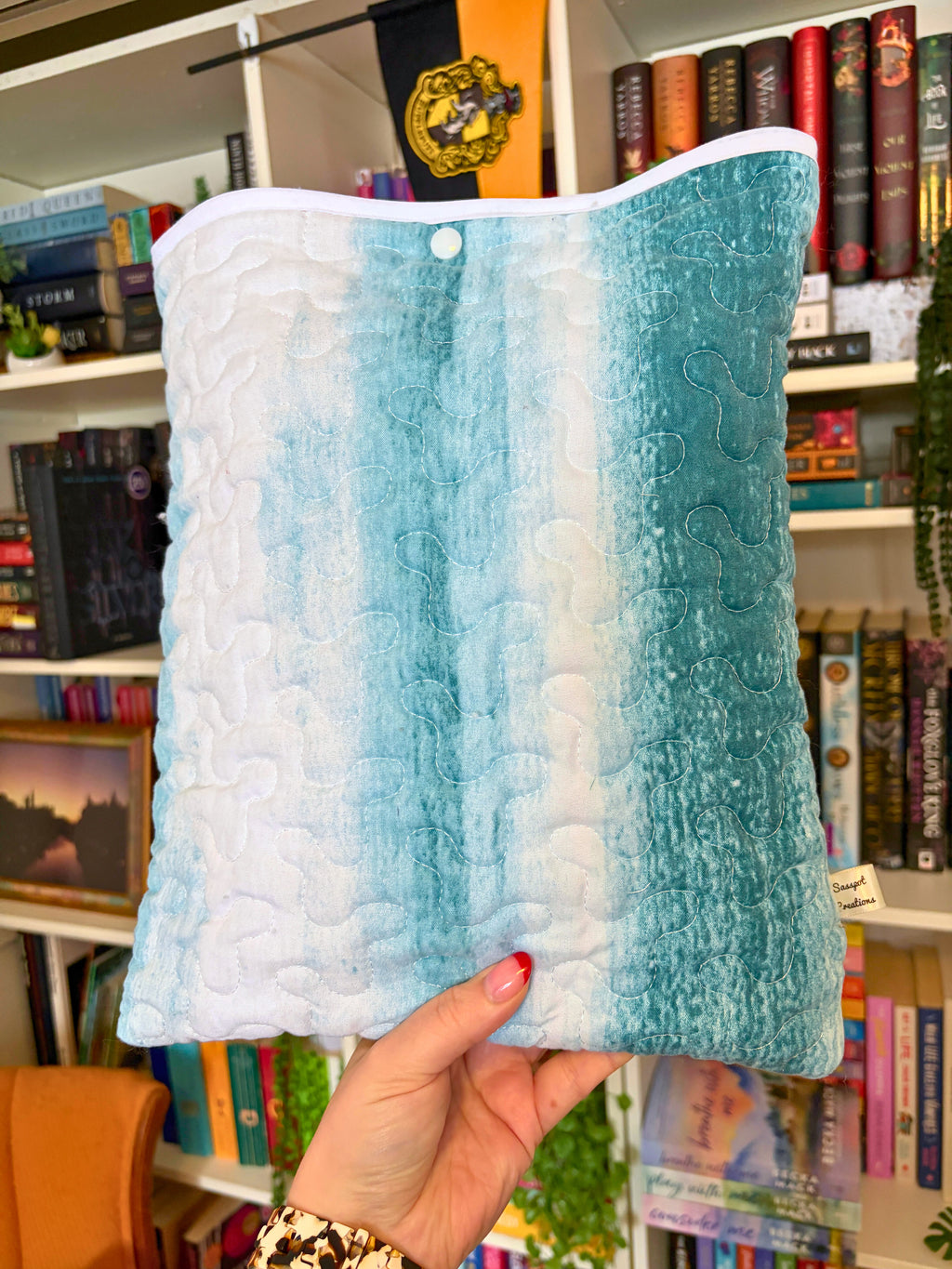 Quilted Adventures Await Book Sleeve