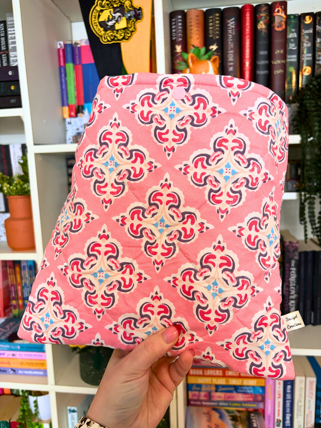 Quilted Adventures Await Book Sleeve