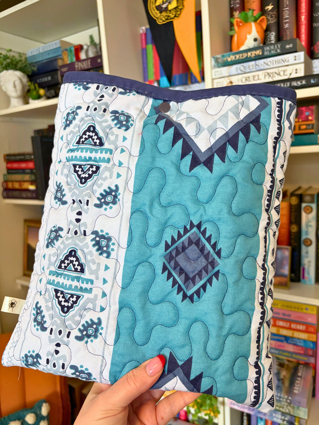 Quilted Adventures Await Book Sleeve