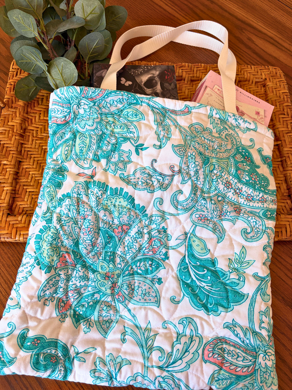 The Could Never be a Minimalist Quilted Tote