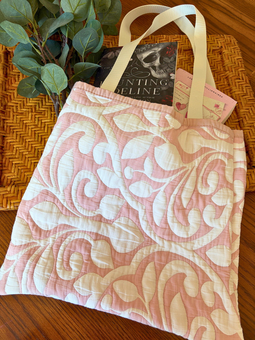 The Could Never be a Minimalist Quilted Tote