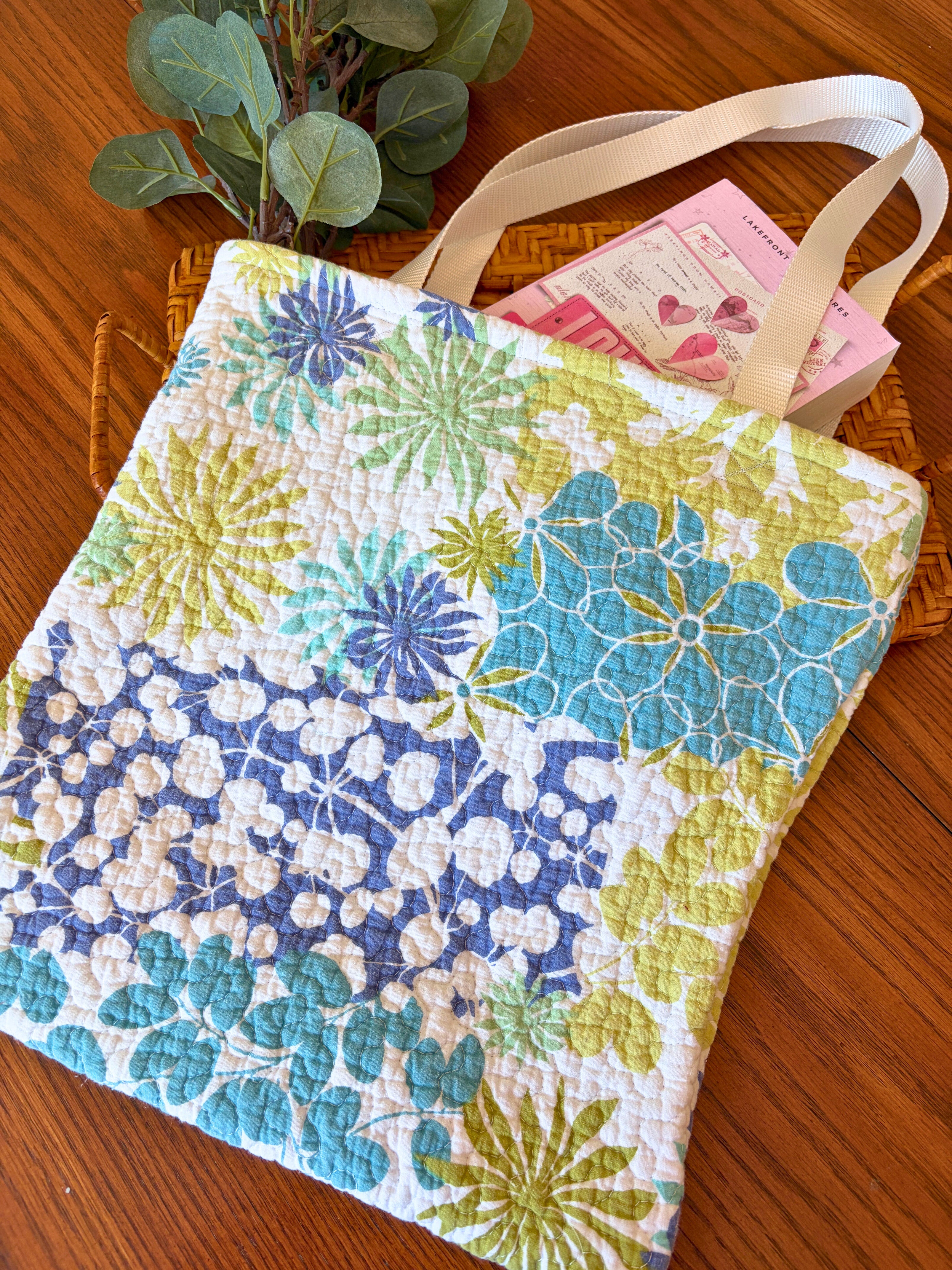 The Could Never be a Minimalist Quilted Tote